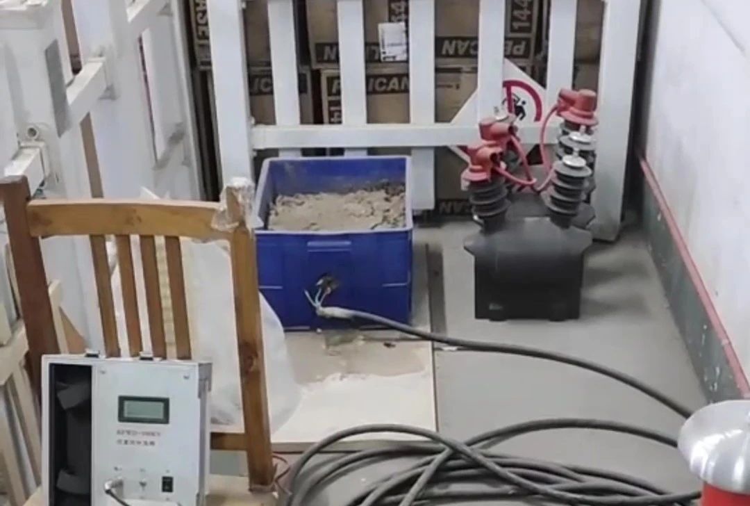 電纜故障測(cè)試現(xiàn)場(chǎng)