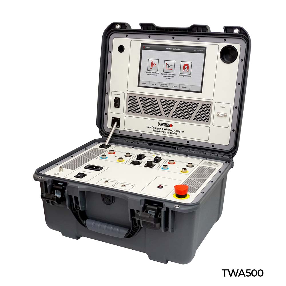瑞典DV POWER&emsp;TWA500<a href='http://m.doggyphat.com/Cpzx/bianyaqiceshiyi/dvpowertrt.html'>三相變壓器</a>有載分接開(kāi)關(guān)測(cè)試儀