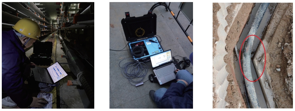RPD-H 高頻電纜局放測(cè)試儀現(xiàn)場(chǎng)