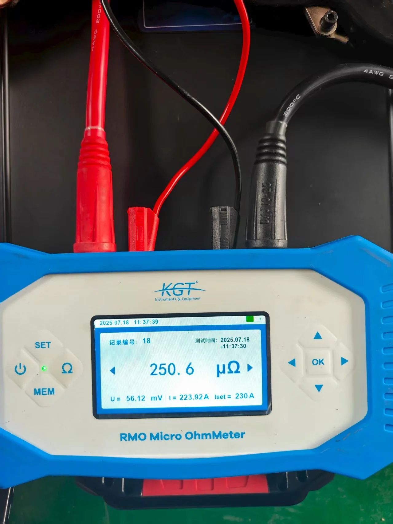 手持式大電流微歐計(jì)